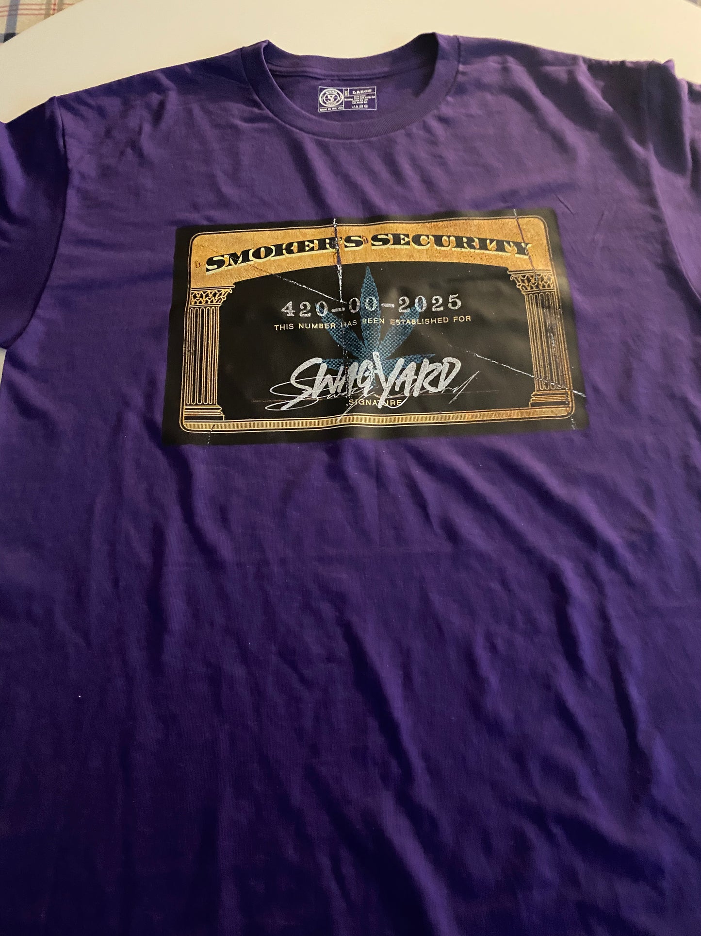 Smoker Security T-shirt